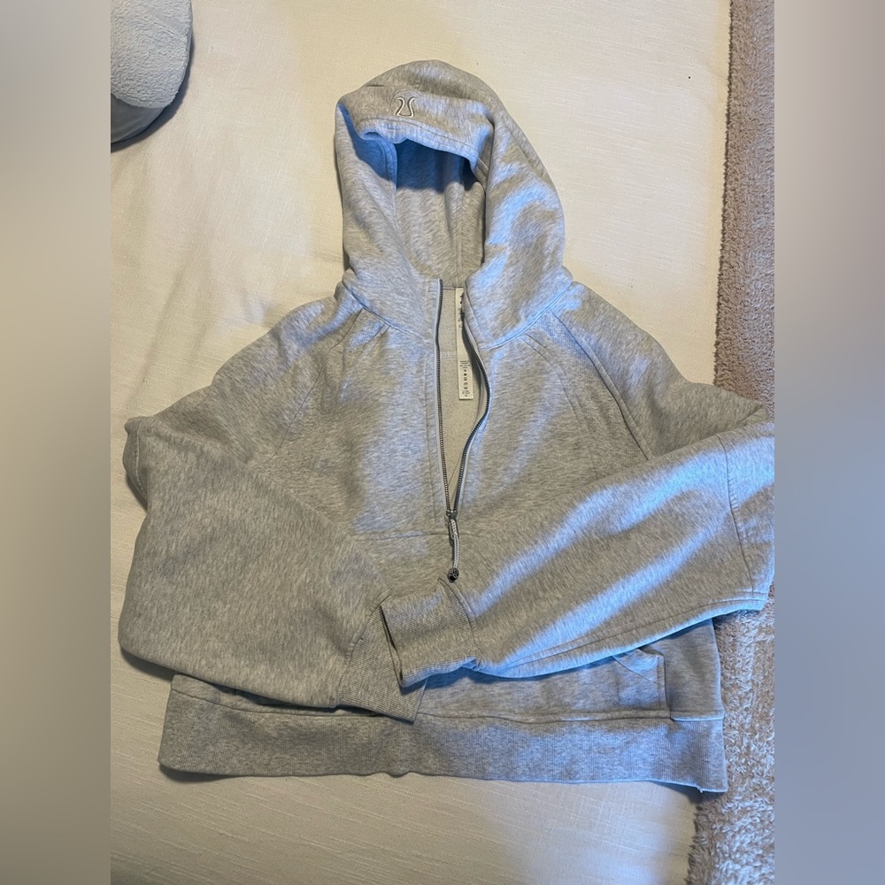 Lululemon womens scuba oversized half zip sweatshirt